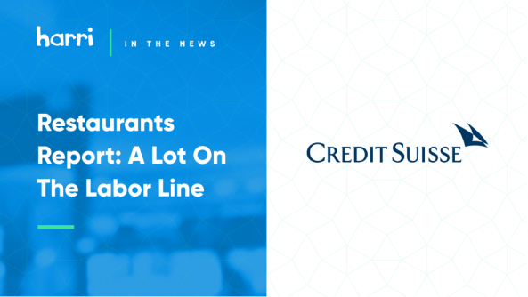 Restaurants Report: A Lot On The Labor Line