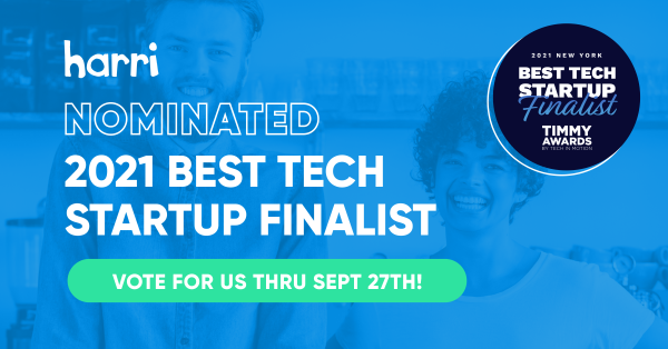 Harri Timmy Awards Best Tech Startup 2021